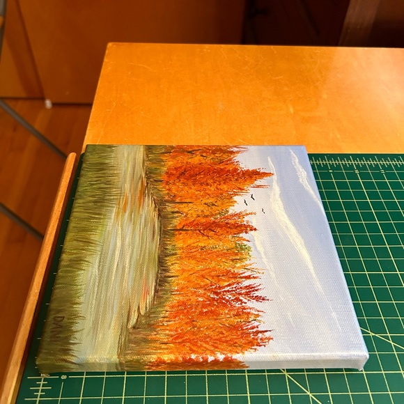 Original Fall Acrylic Painting - Picture 3 of 7
